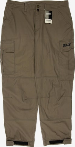 JACK WOLFSKIN Pants in 34 in Brown: front