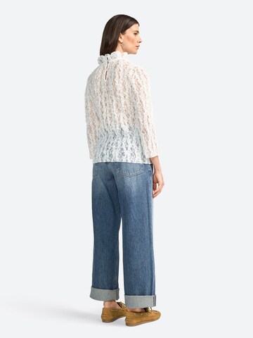Rich & Royal - Blusa en blanco
