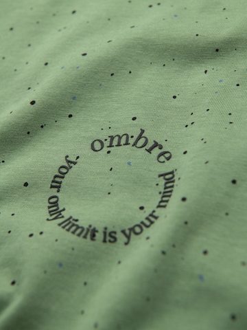 Ombre Тениска в зелено