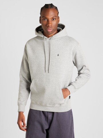 Sweat-shirt 'SINGLE STONE' Volcom en gris : devant