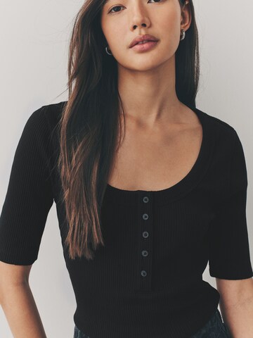 T-shirt Next en noir