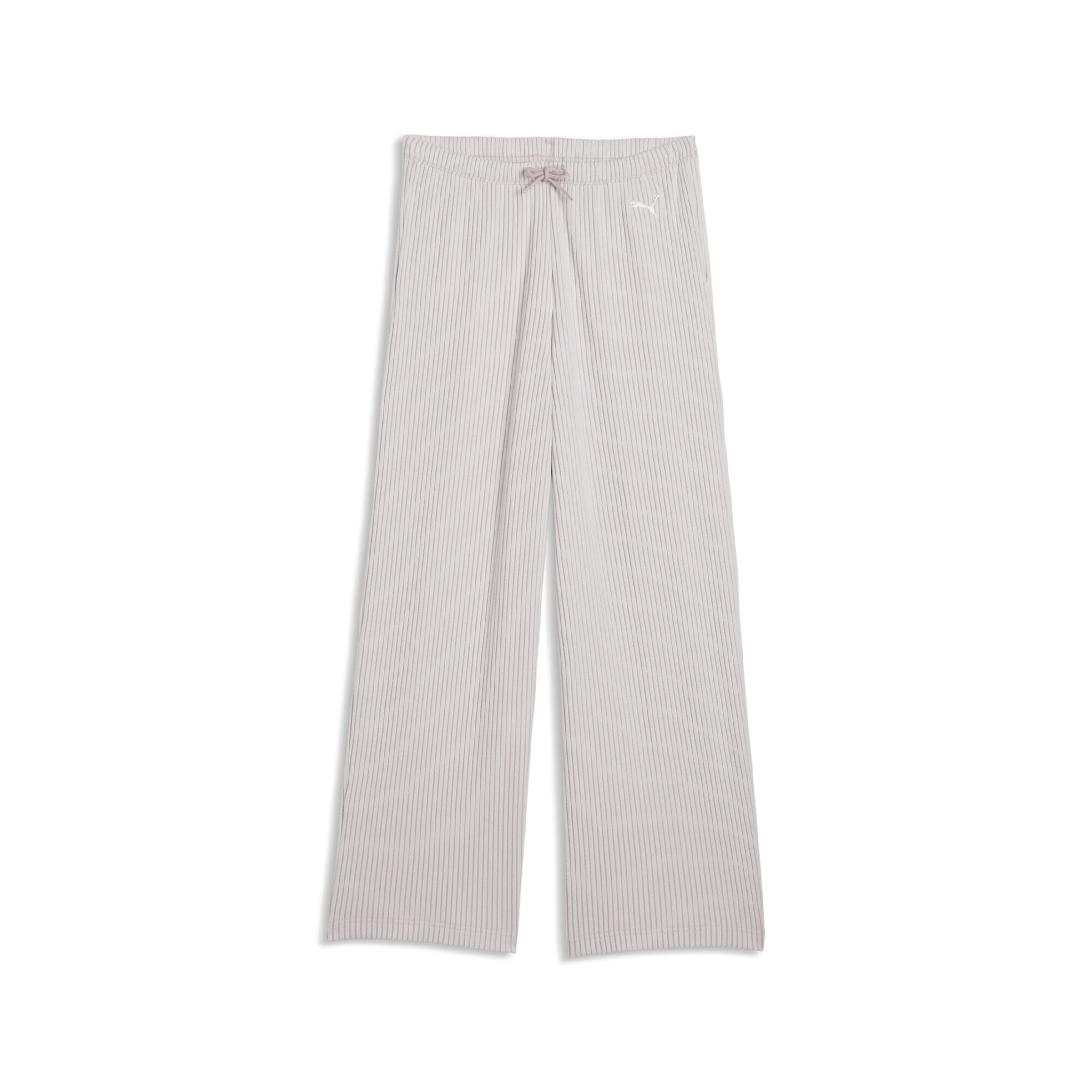 Regular Pantalon de sport PUMA en blanc : devant