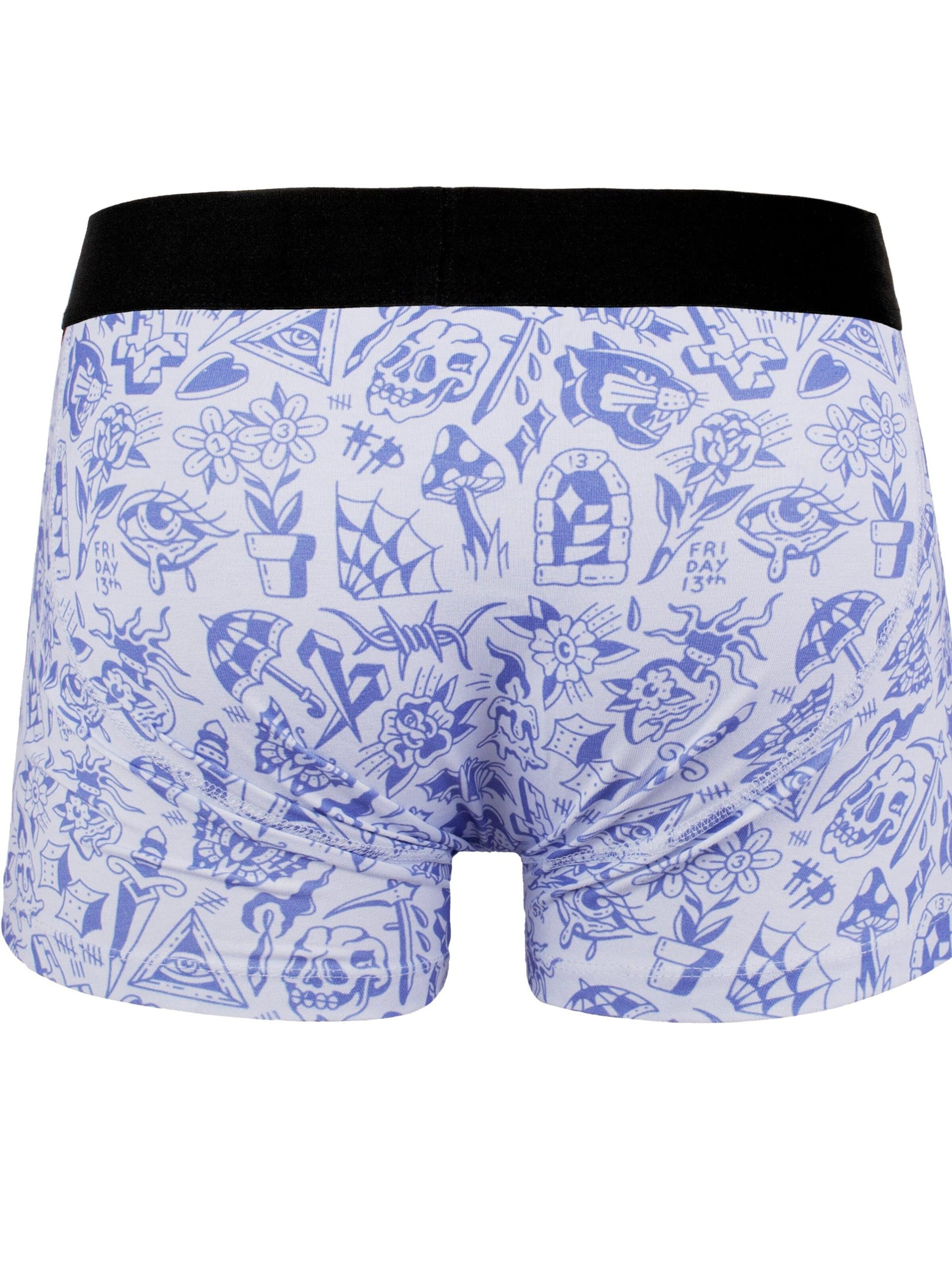 American Socks Boxer shorts 'Freaked' in Blue