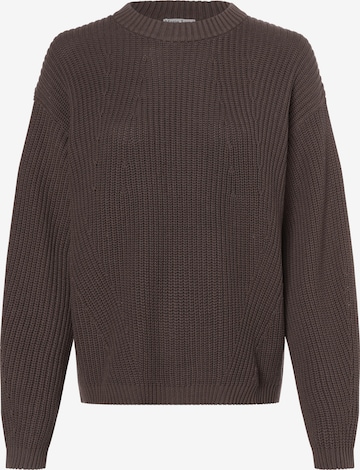 Marie Lund Pullover in Braun: predná strana