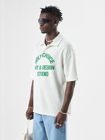 T-Shirt 'Broom' VAMOS CLO en blanc