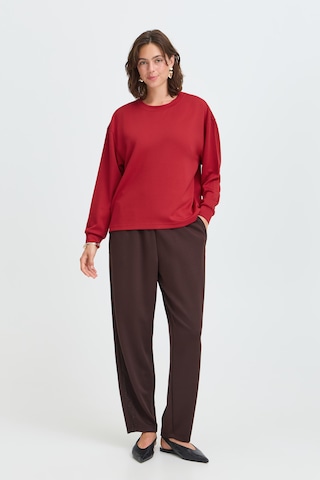 Fransa - Sweatshirt 'FRAURORA PU 7' em vermelho