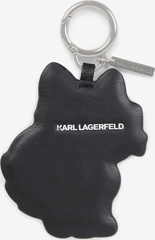 Karl Lagerfeld Schlüsselanhänger ' Ikonik ' in Weiß