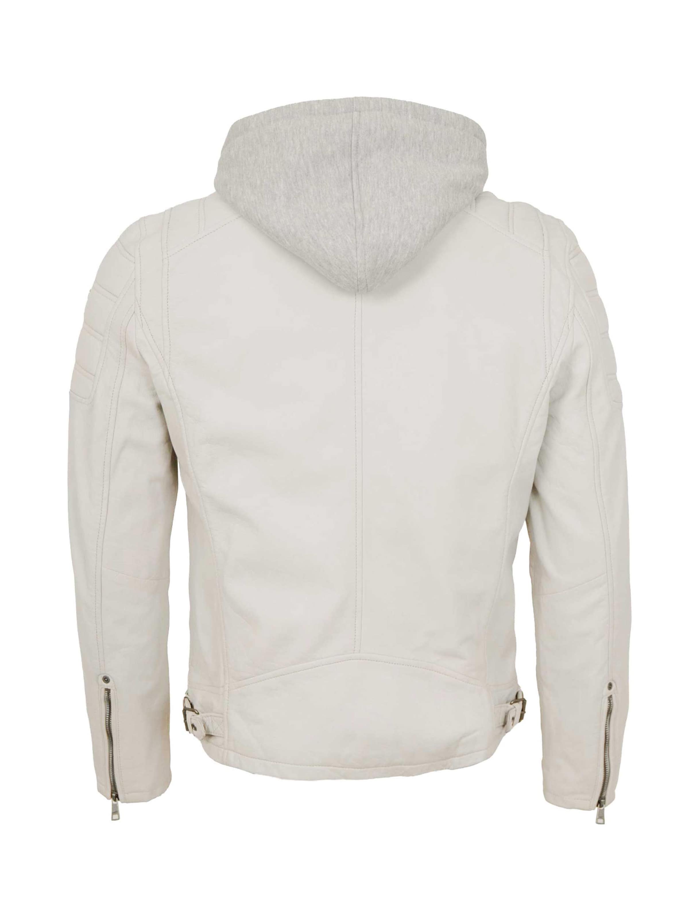 Mauritius Between-Season Jacket 'MMRylo' in White