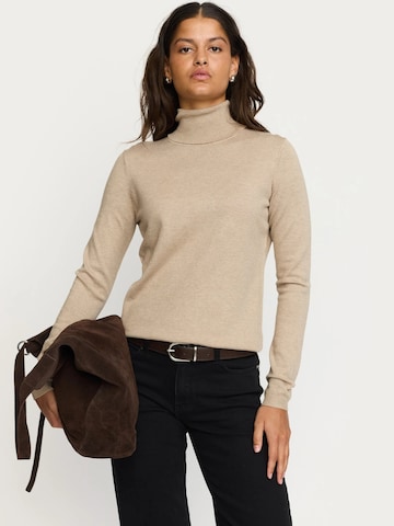 Soft Rebels Sweater ' SRMarla ' in Beige: front