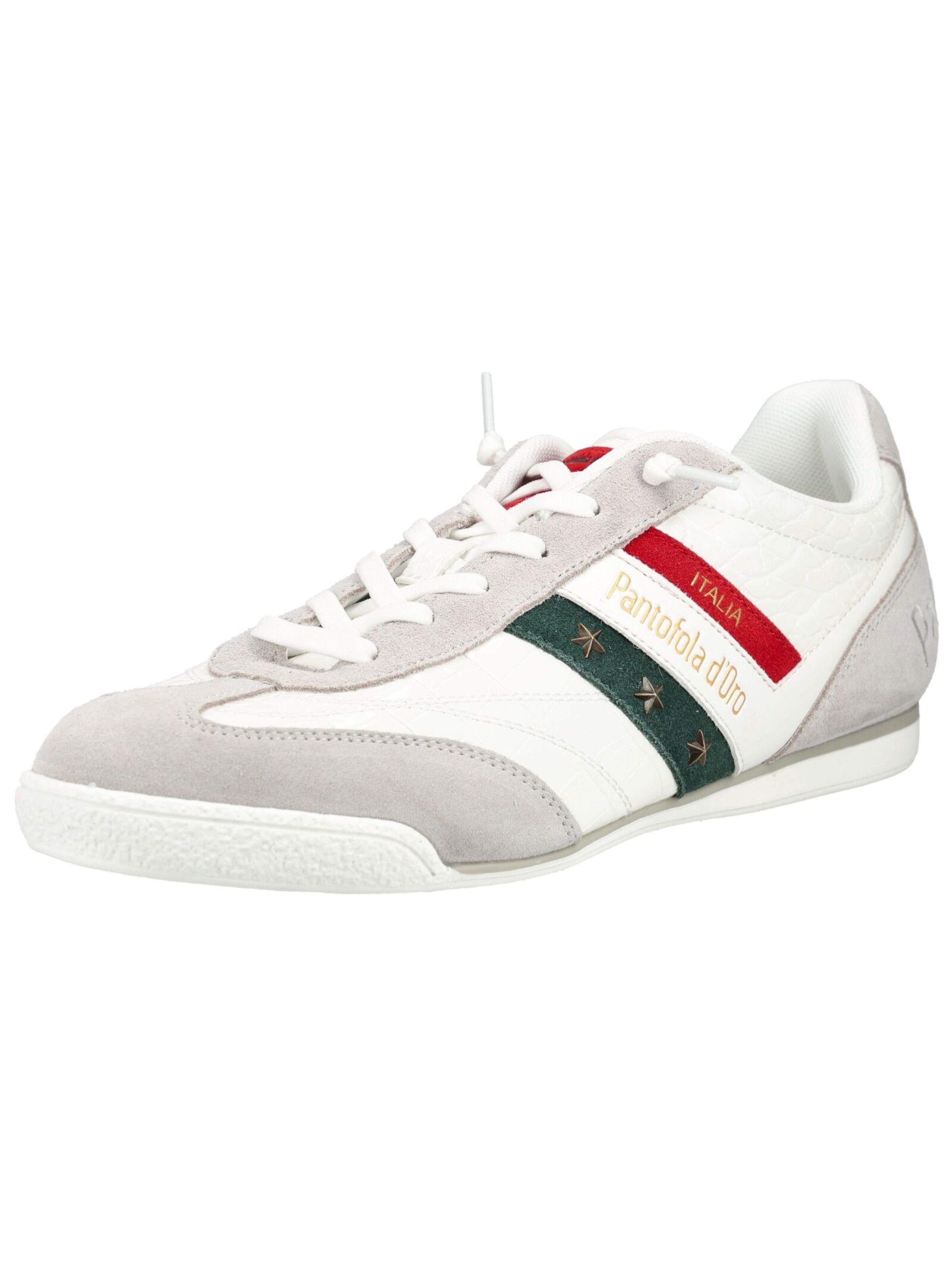 PANTOFOLA D'ORO Sneakers in Grey / Green / Red / White, Item view
