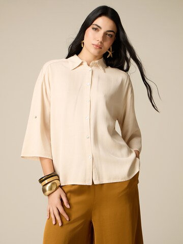 oltre Blouse in Beige