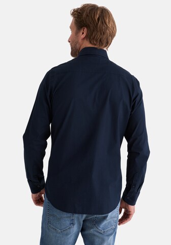 Stooker Men Regular Fit Hemd 'Harrison' in Blau