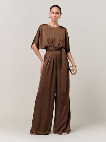 Sável Kezeslábas 'Mona' - barna: elől