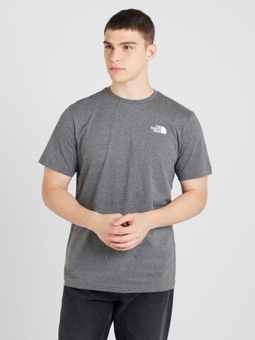 THE NORTH FACE T-Shirt 'REDBOX' in Grau: Vorderseite