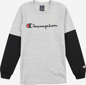 Champion Authentic Athletic Apparel Тениска в сиво: отпред