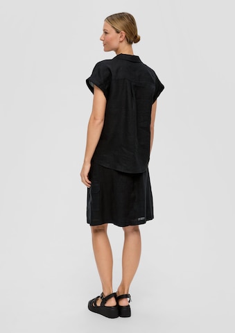 s.Oliver Blouse in Black