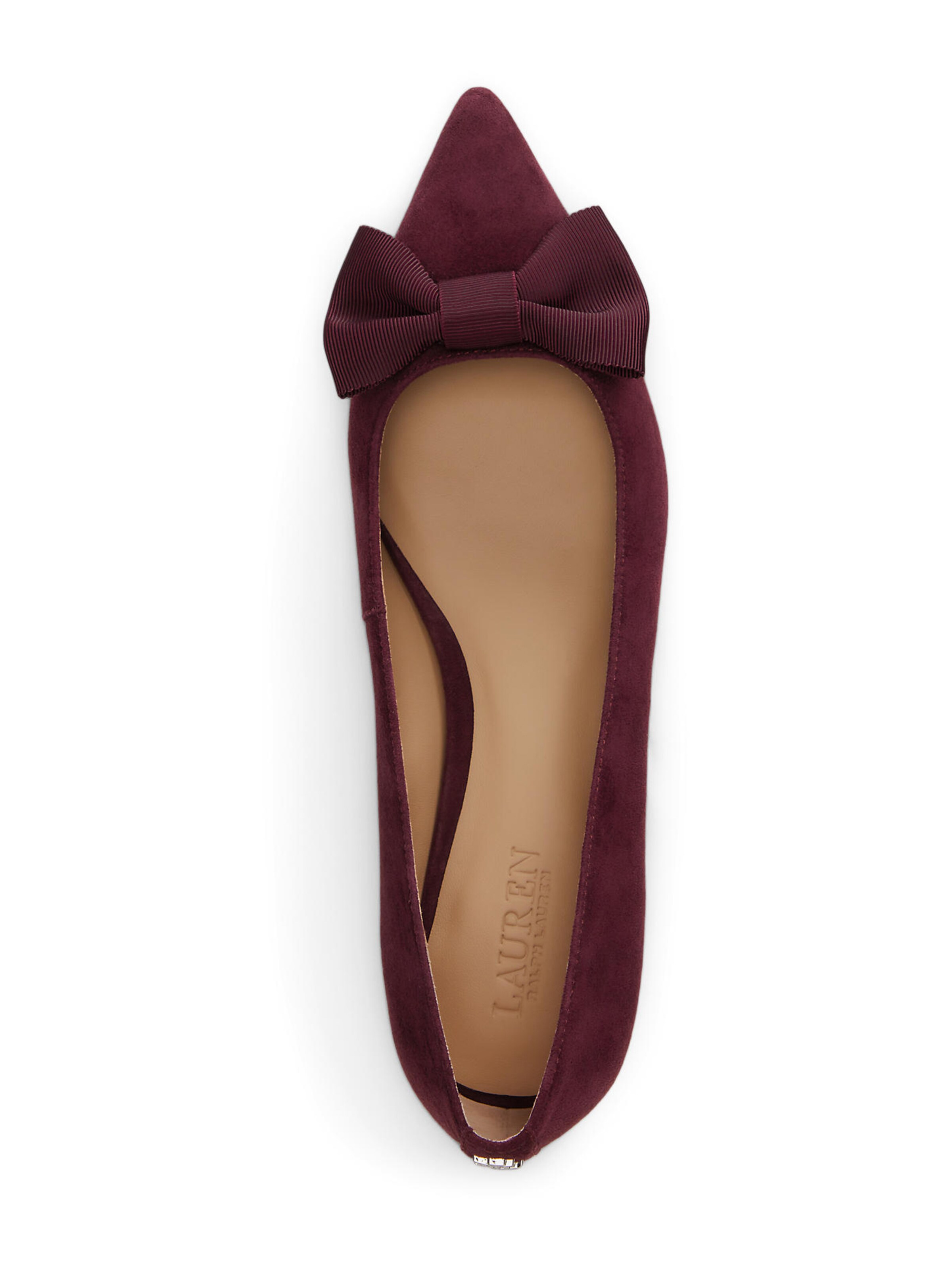 Lauren Ralph Lauren Балетки 'LONDYN' в Красный