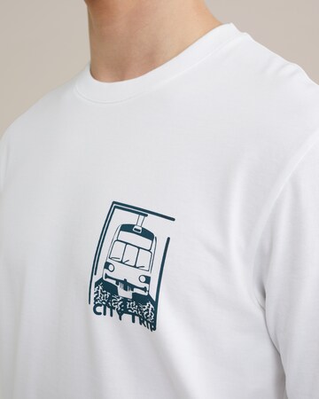 T-Shirt WE Fashion en blanc