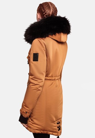 NAVAHOO Winter parka 'Luluna' in Brown