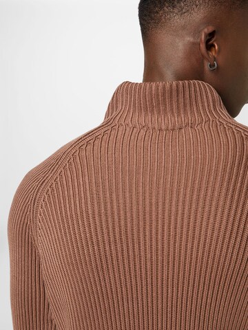 DRYKORN Sweater 'ARVID' in Brown