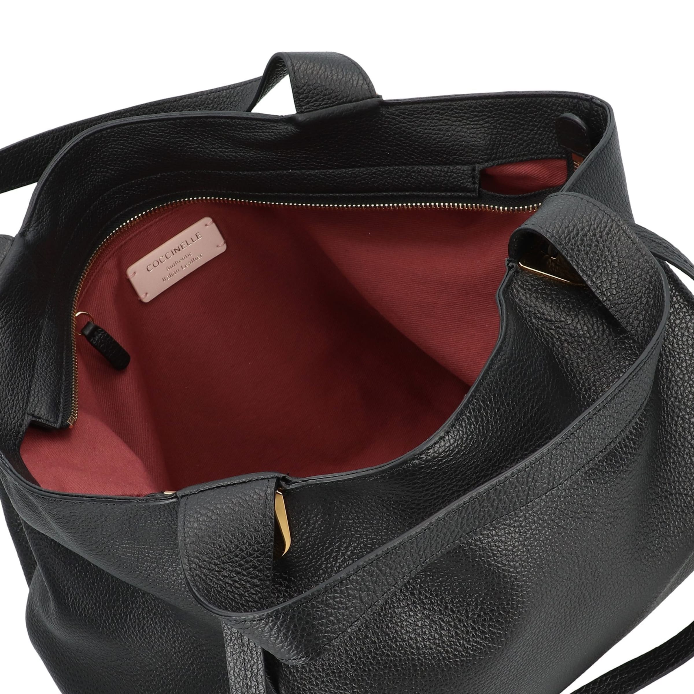 Coccinelle Nákupní taška 'Oliver' – černá