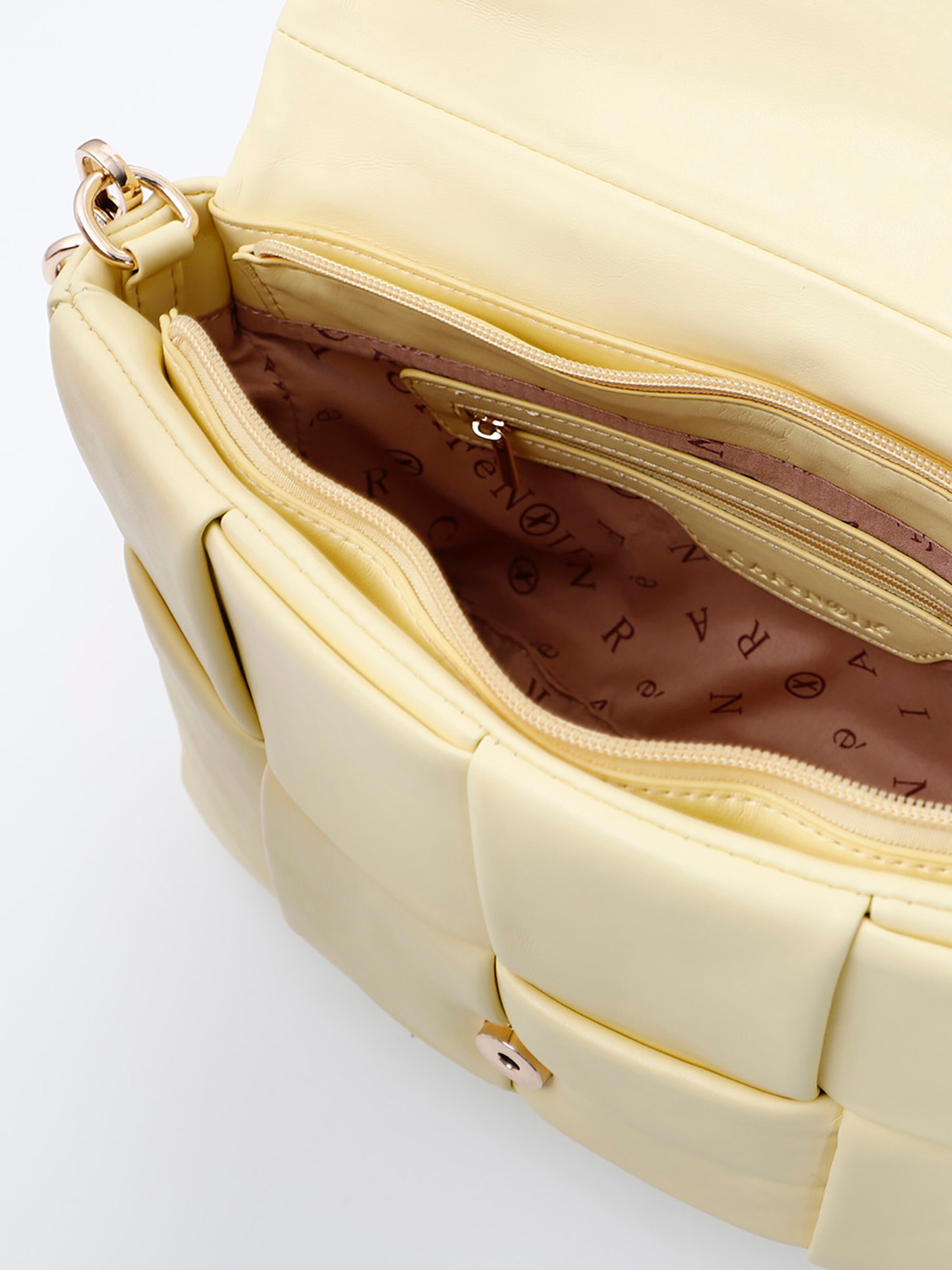 Borsa a tracolla di CAFè NOIR in giallo