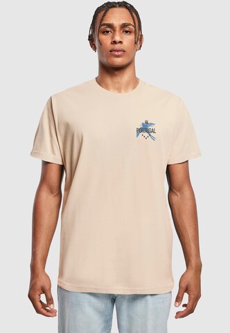 Mister Tee Shirt 'Andorinha Portuguesa ' in Beige: voorkant