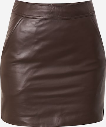 Karen Millen Skirt in Brown: front