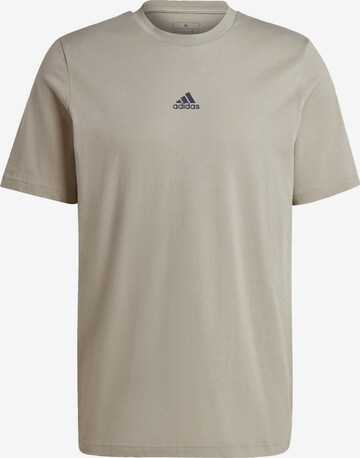 T-Shirt fonctionnel 'House of Tiro' ADIDAS SPORTSWEAR en vert : devant