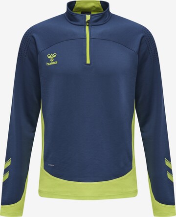 Hummel Athletic Sweatshirt in Blue: front