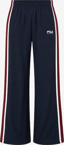 Pantalon Smilodox en bleu : devant