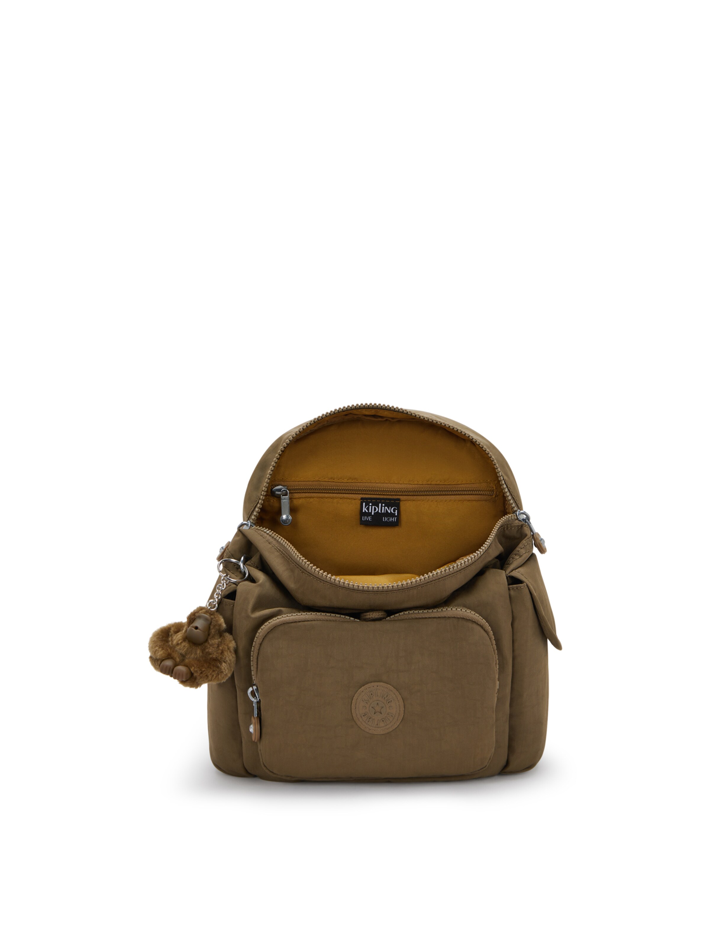 KIPLING - Mochila 'City Pack Mini' em cinzento