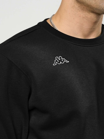 KAPPA Trui 'KMLogo Trullo' in Zwart