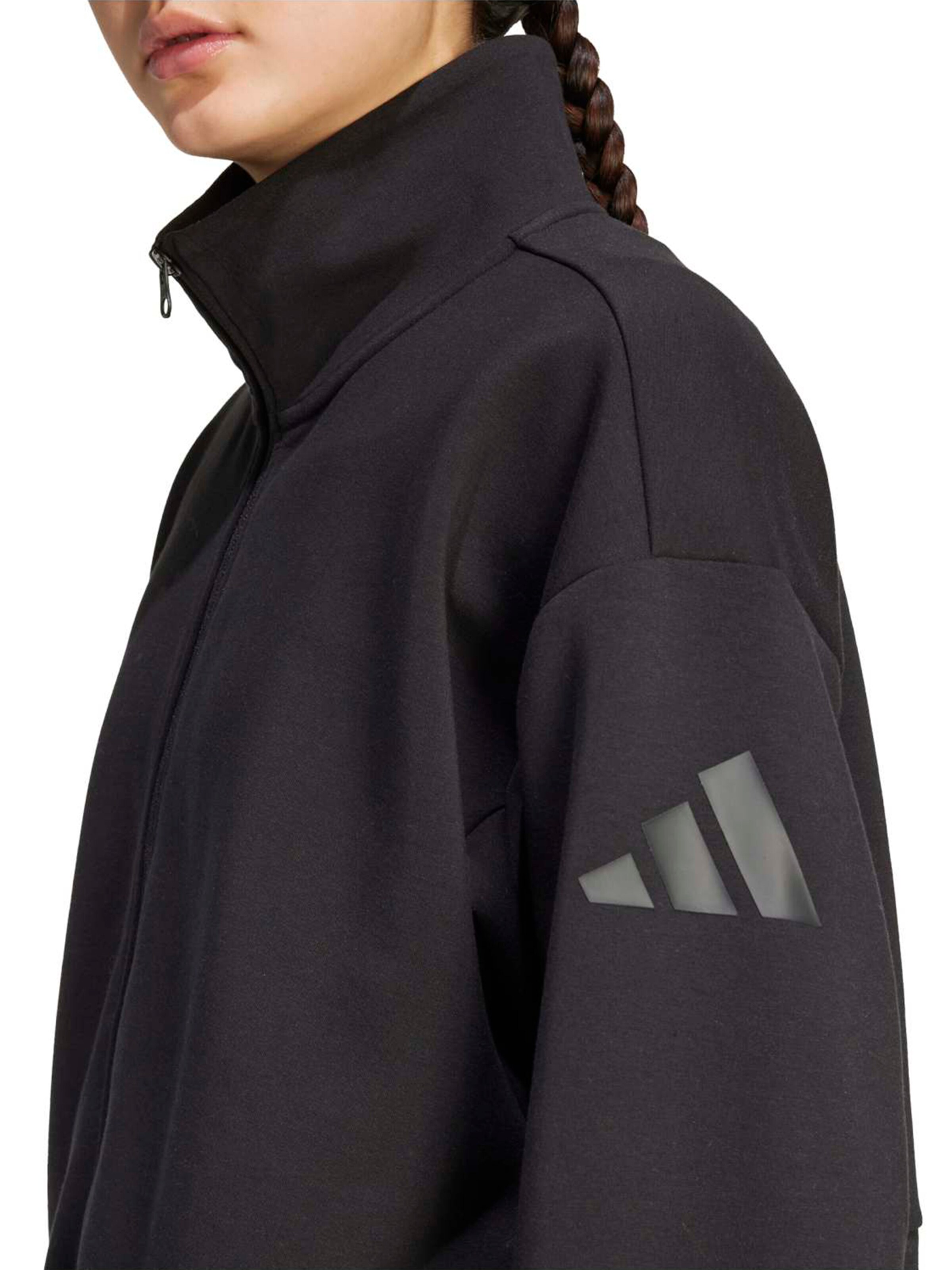ADIDAS SPORTSWEAR Αθλητική ζακέτα φούτερ 'All Szn' σε μαύρο