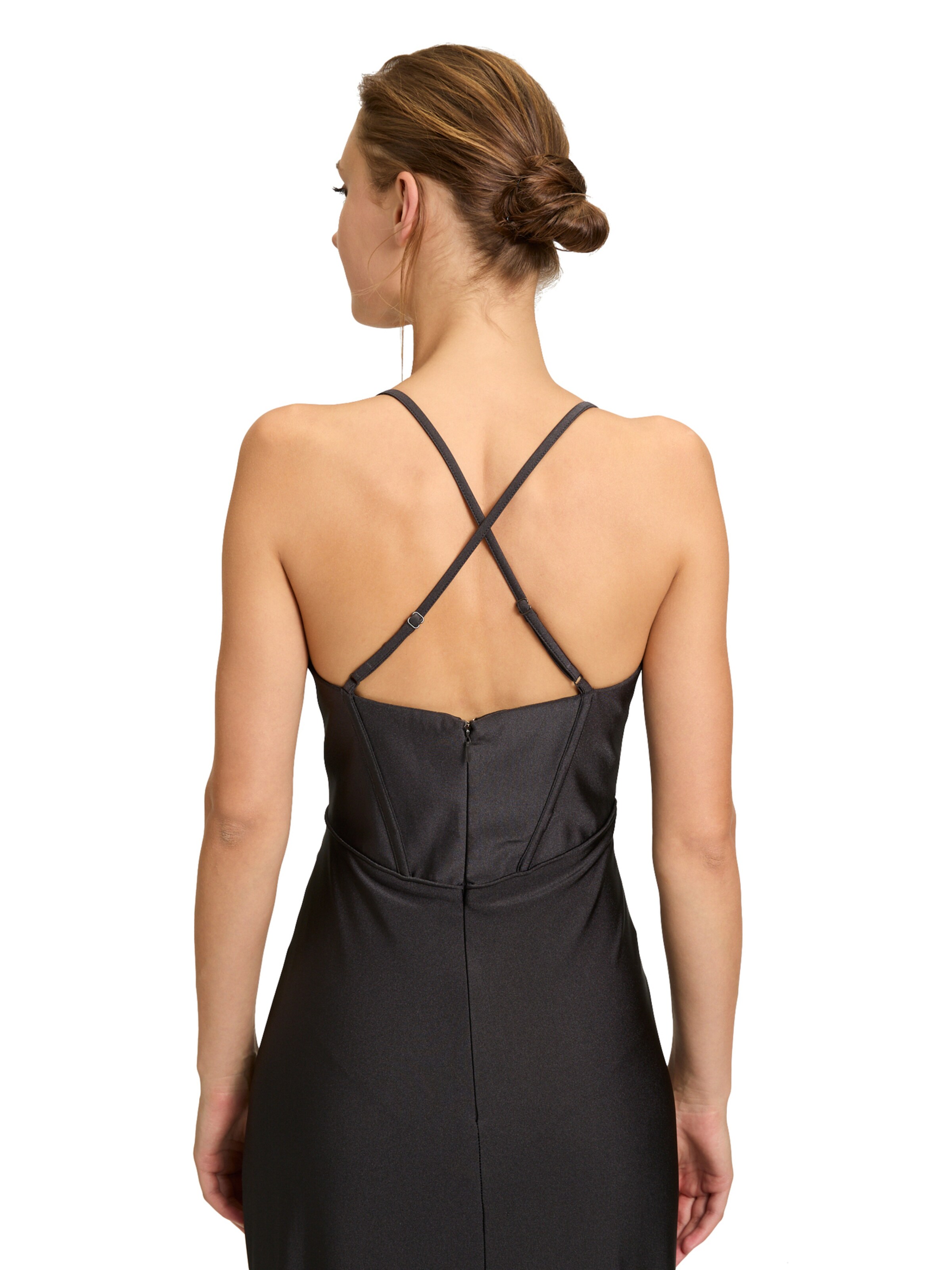 Robe de soirée Vera Mont en noir