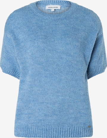 Pullover di MORE & MORE in blu: frontale