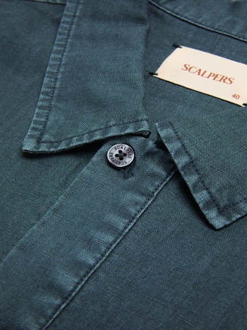 Scalpers Regular Fit Skjorte ' ' i blå