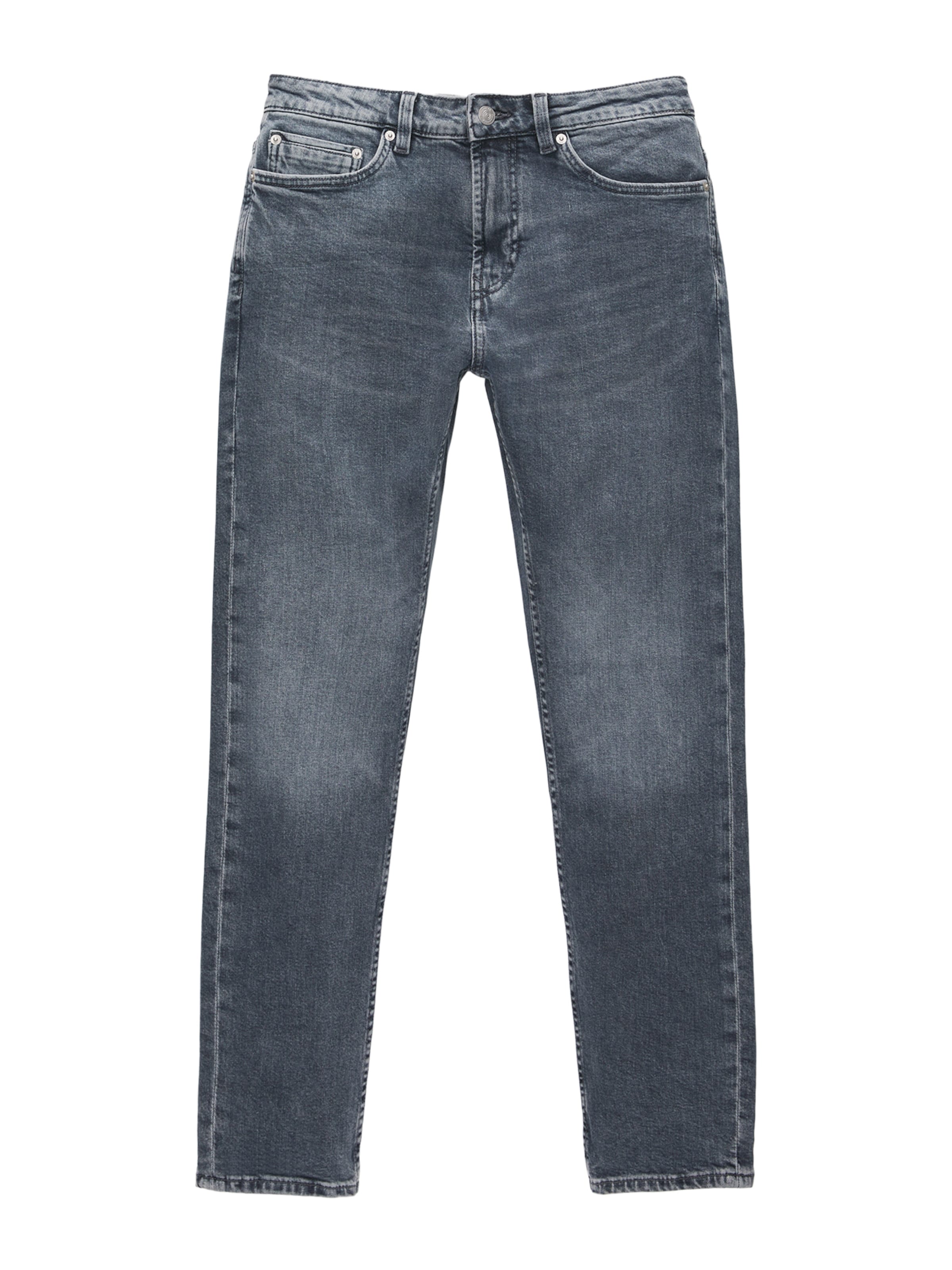 Pull&Bear Slimfit Farkut värissä harmaa: etupuoli