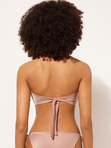 CALZEDONIA Bandeau Bikinitop in Pink