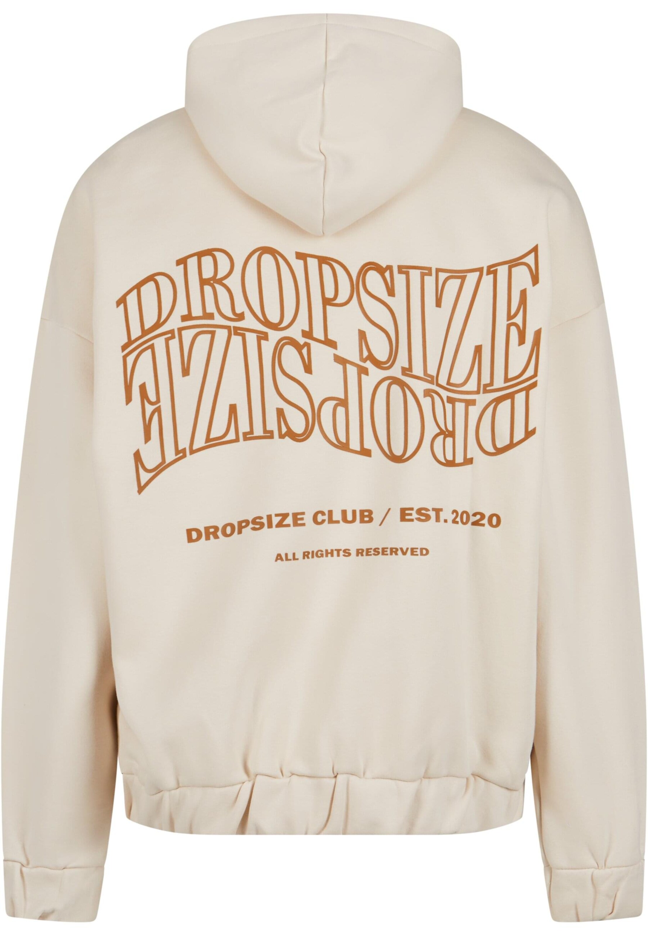 Dropsize Zip-Up Hoodie in White