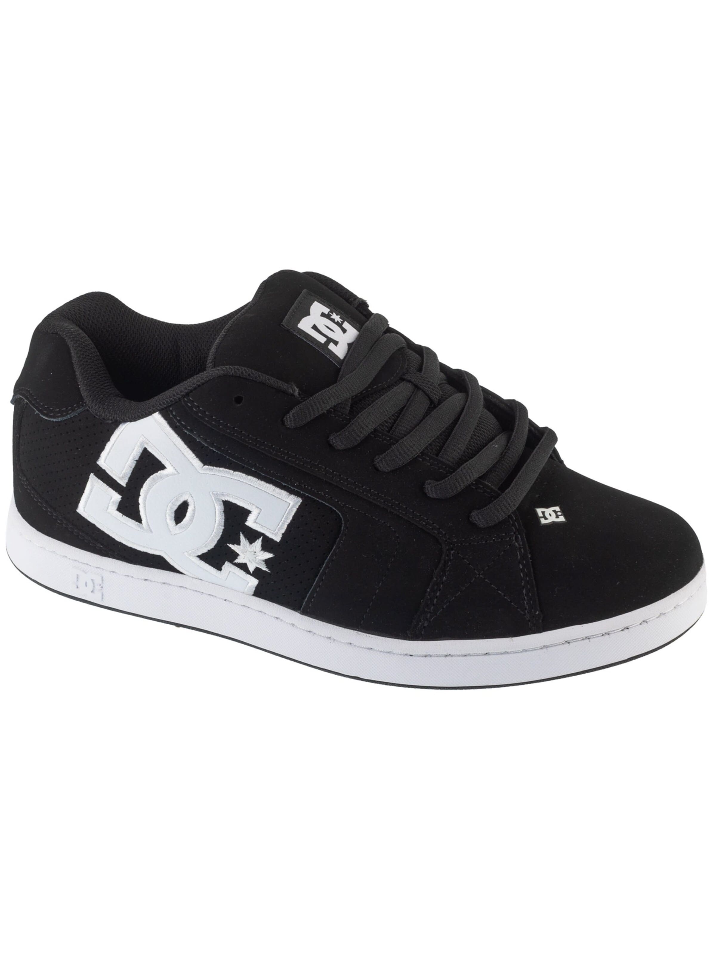 DC Shoes Sneaker low 'DC Shoes Net'‌‌‌‌‌‌ in Schwarz: Vorderseite