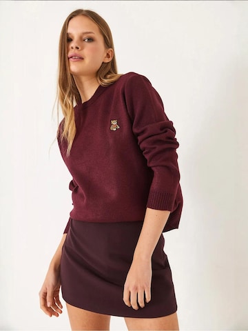 Pull-over 'Pullover' Bianco Lucci en rouge