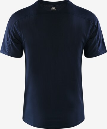 TOM TAILOR T-Shirt 'Alfani' in Blau