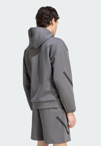 Giacca di felpa sportiva 'Z.N.E.' di ADIDAS SPORTSWEAR in grigio