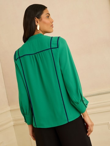 Camicia da donna di love & roses in verde
