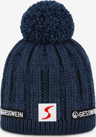 GIESSWEIN Beanie 'Lenzerhorn' in Blue: front