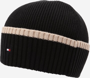 Bonnet TOMMY HILFIGER en noir : devant