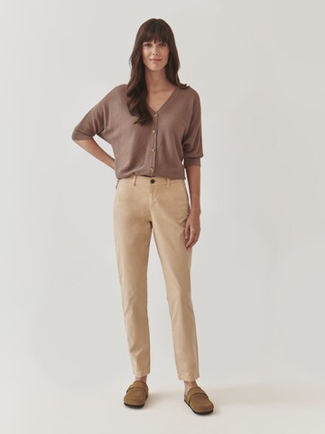 TATUUM - Tapered Pantalón chino 'Hino' en beige
