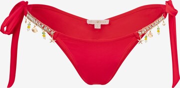 Moda Minx Bikinibroek 'Tie Side Brazilian' in Rood: voorkant