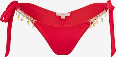 Moda Minx Bikini Hose 'Tie Side Brazilian' in rot, Produktansicht